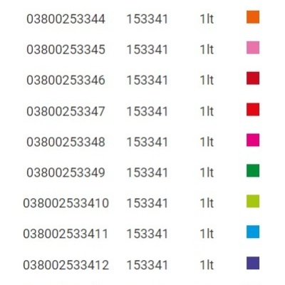 Guache escolar Pajory