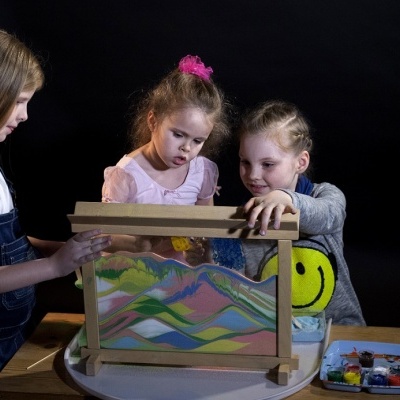 Creativity Frame com areia