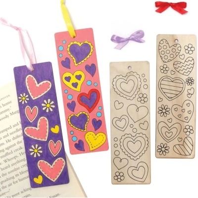 Marcador de Livros - Hearts - Pack de 8