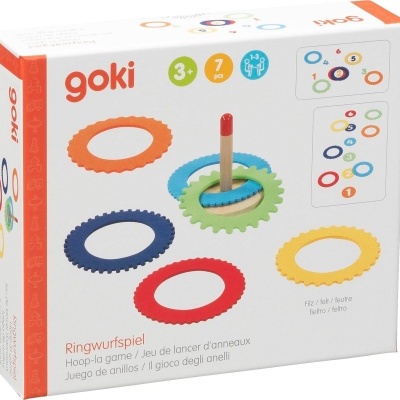 Jogo de lançamento de anéis