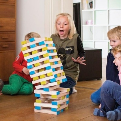 Jenga Gigante - Torre de equilíbrio
