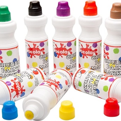 Paint Dauber - conjunto de 8 - Cores variadas