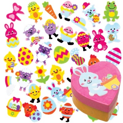 Easter Foam Stickers - Pack de 200