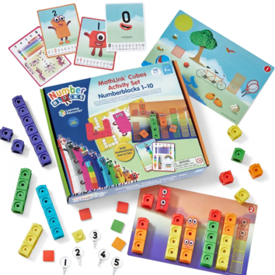 Conjunto de Atividades MathLink Cubes Numberblocks 1-10