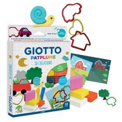 Kit Plasticina Giotto PatPlume 3D Creations