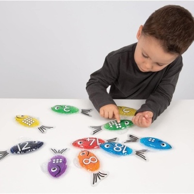 Rainbow Gel Number Fish