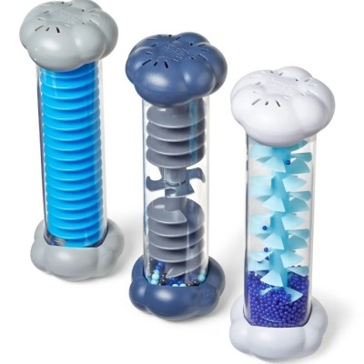 Tubos Sensoriais Sons da Chuva