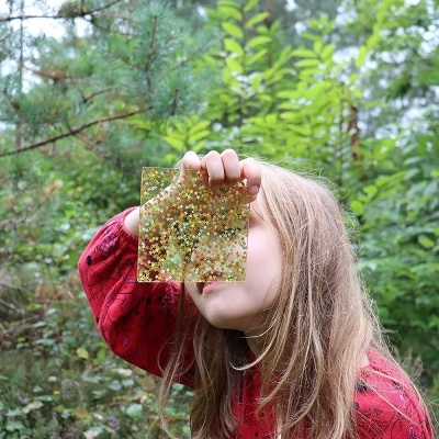 Formas Brilhantes Arco-Íris