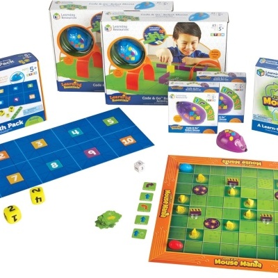 Conjunto de Sala de Aula Code & Go Robot Mouse