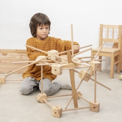 Trigonos Start Jogo de Construção em Madeira