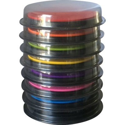 Kit de 8 Almofadas de Tinta (Inkpad) Tamanho Maxi