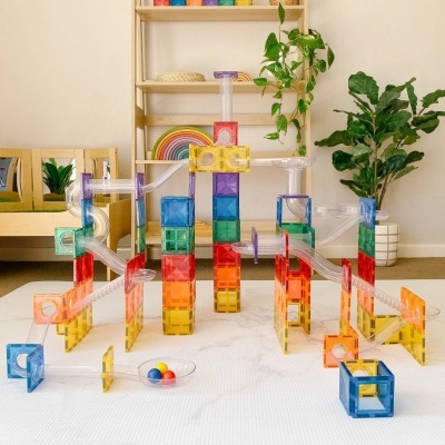 Connetix Rainbow Ball Run Pack