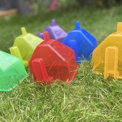 Conjunto de Funis translúcidos