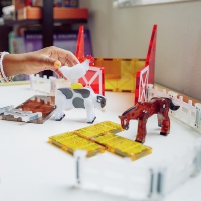 Magna-Tiles Animais da quinta Magna-Tiles Animais da quinta