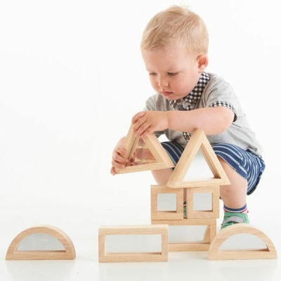 Blocos Grandes com Espelhos