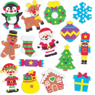 Pack 120 Christmas Stickers