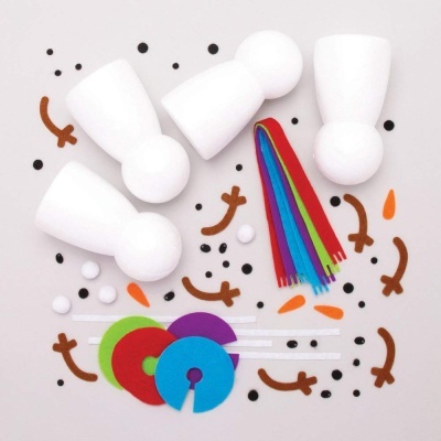 Kit Build a Snowman Pack de 4