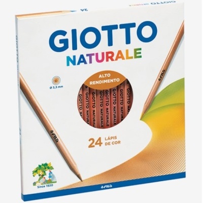 Lápis cor longos Giotto Naturale - opções