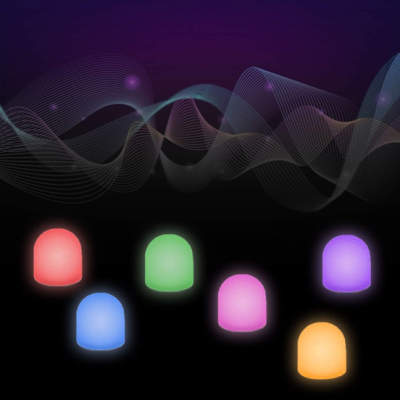 Mini Cúpulas Sensoriais Luminosas (pack de 6)