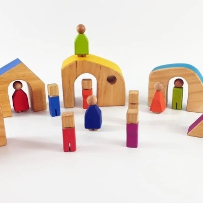 Casas e Família de 12 nanis Casas e Família de 12 nanis