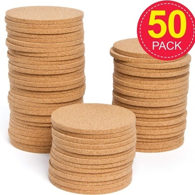 Pack 50 Círculos de Cortiça