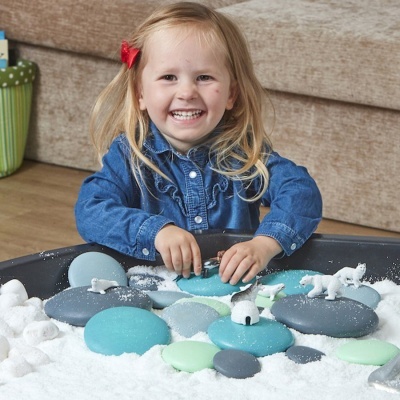 Blocos de Empilhamento Pastel