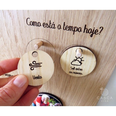 O meu calendário - Modelo 1