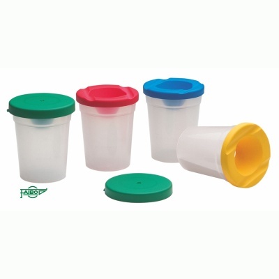 Copo de pintura anti-derrame com tampa