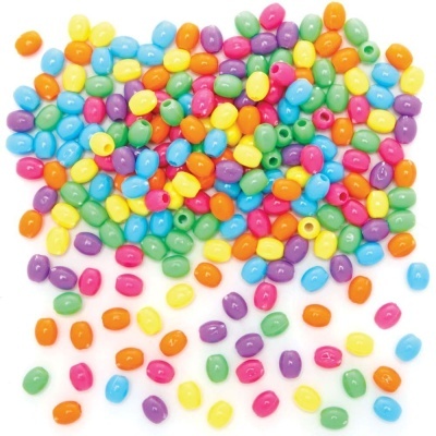 Easter Egg Pony Beads - Pack de 300