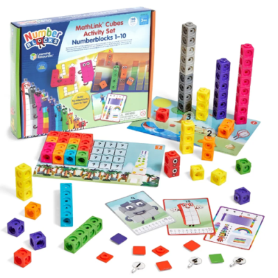 Conjunto de Atividades MathLink Cubes Numberblocks 1-10