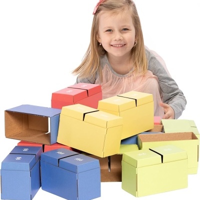 Set Colour Blocks - 200 peças XXL Set Colour Blocks - 200 peças XXL