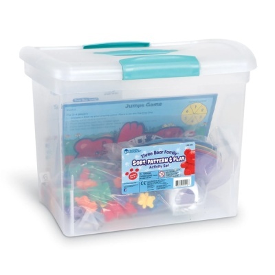 Conjunto de Atividades de Classificação, Padrões e Brincadeiras da Família dos Três Ursos