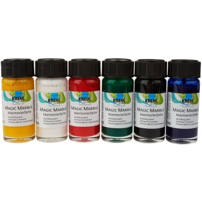 Kreul Magic Marble - Conjunto de Cores para Marmoreio