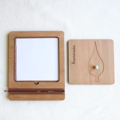 Inserções/ Stencils com formato de folhas