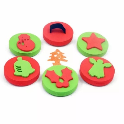 Esponjas de Mão Natalinas