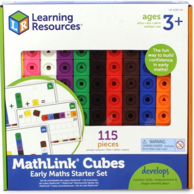 Conjunto Inicial de Matemática com Cubos MathLink