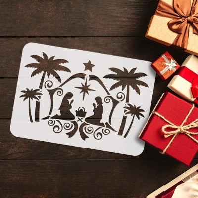 Grande Stencil Presépio