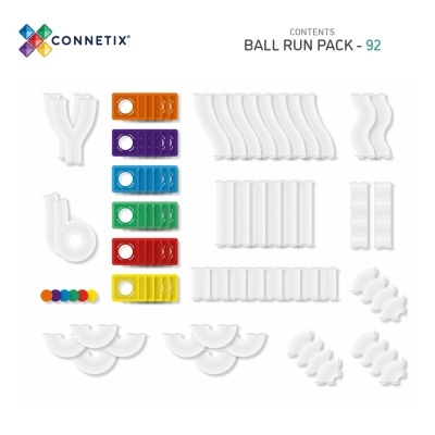 Connetix Rainbow Ball Run Pack