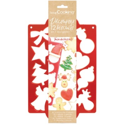 Cortadores de biscoitos temáticos de Natal