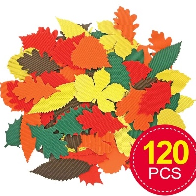 Folhas de outono onduladas