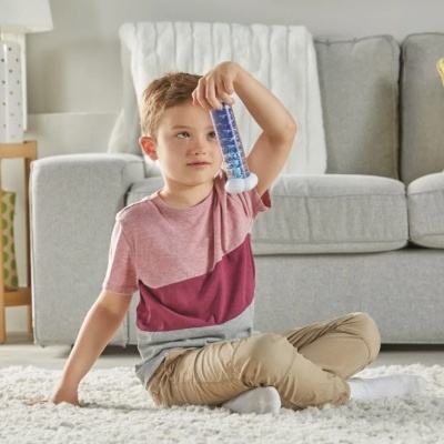 Tubos Sensoriais Sons da Chuva