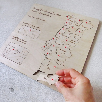 Portugal Continental e Ilhas - Divisão Administrativa