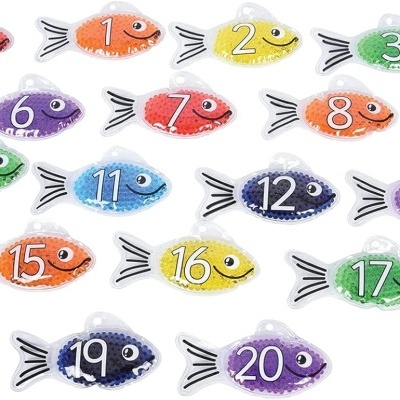 Rainbow Gel Number Fish