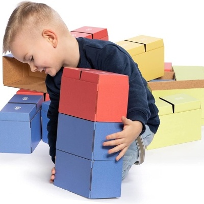 Set Colour Blocks - 200 peças XXL Set Colour Blocks - 200 peças XXL