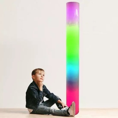 Coluna com mudança de cor