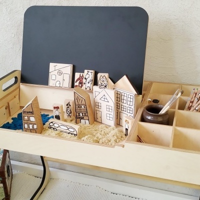 Conjunto de Mesa e Cadeira Julle