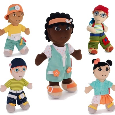 Bonecos Diversidade - Aprende comigo Miniland