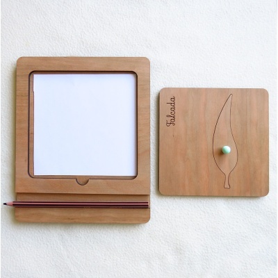 Inserções/ Stencils com formato de folhas