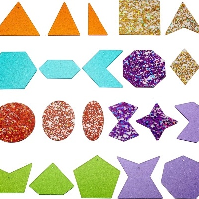 Formas Brilhantes Arco-Íris