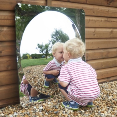 Painel de Espelho Convexo - uma cúpula